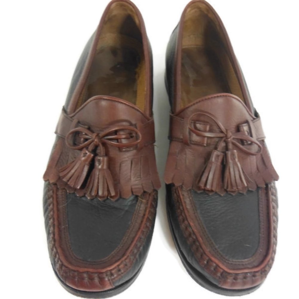Johnston & Murphy Leather Dress Slip On Loafers View 2